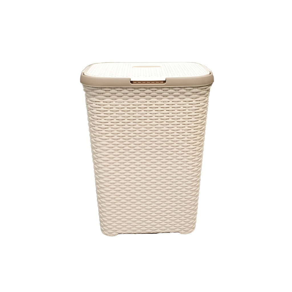 Rattan Style Laundry Basket Two Colours Set | StorageOZ