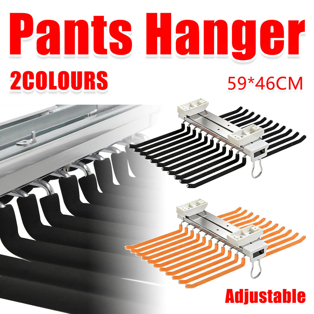 22 Arm Sliding Trouser Hanger Two Colours | StorageOZ