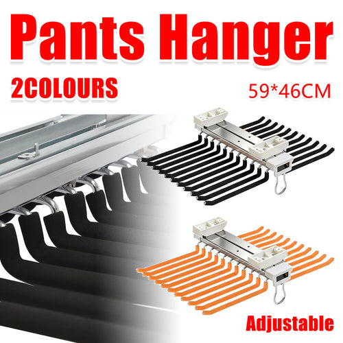 22 Arm Sliding Trouser Hanger Two Colours | StorageOZ