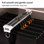 22 Arm Sliding Trouser Hanger Two Colours | StorageOZ