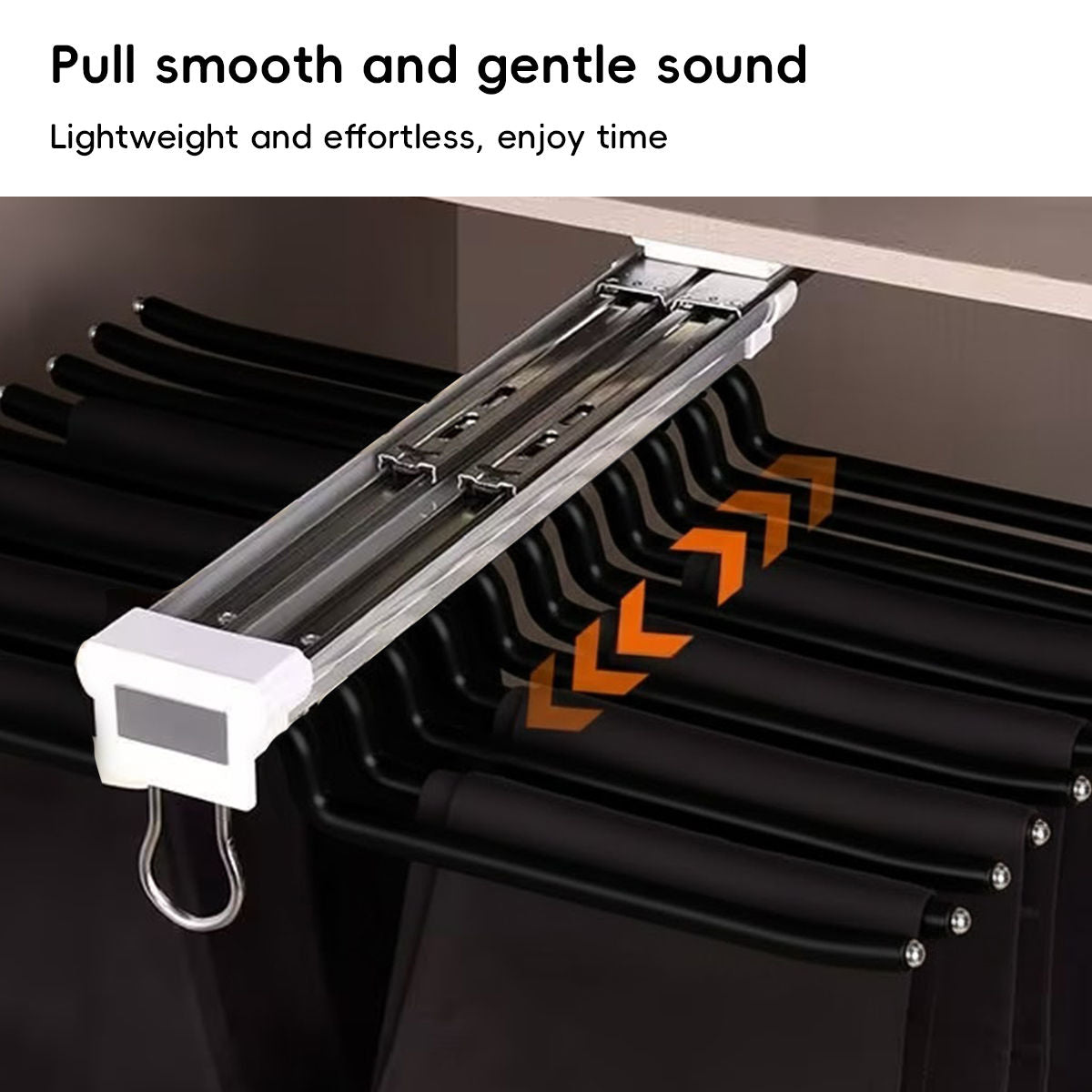 22 Arm Sliding Trouser Hanger Two Colours | StorageOZ