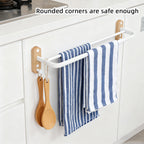 Towel Racks Two Colours Bath Organiser Set | StorageOZ