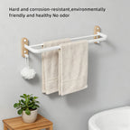 Towel Racks Two Colours Bath Organiser Set | StorageOZ