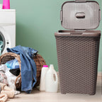 Rattan Style Laundry Basket Two Colours Set | StorageOZ