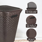 Rattan Style Laundry Basket Two Colours Set | StorageOZ
