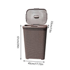 Rattan Style Laundry Basket Two Colours Set | StorageOZ