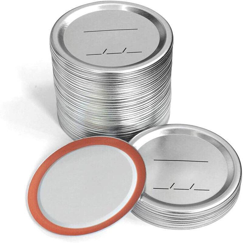 Mason Jar Lids 12pcs for Regular Mouth Jars | StorageOZ
