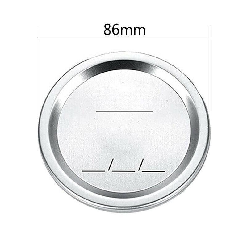 Mason Jar Lids 12pcs for Regular Mouth Jars | StorageOZ