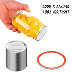 Mason Jar Lids 12pcs for Regular Mouth Jars | StorageOZ