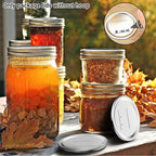 Mason Jar Lids 12pcs for Regular Mouth Jars | StorageOZ