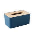PP Wood Tissue Box Cover in Four Colours | StorageOZ