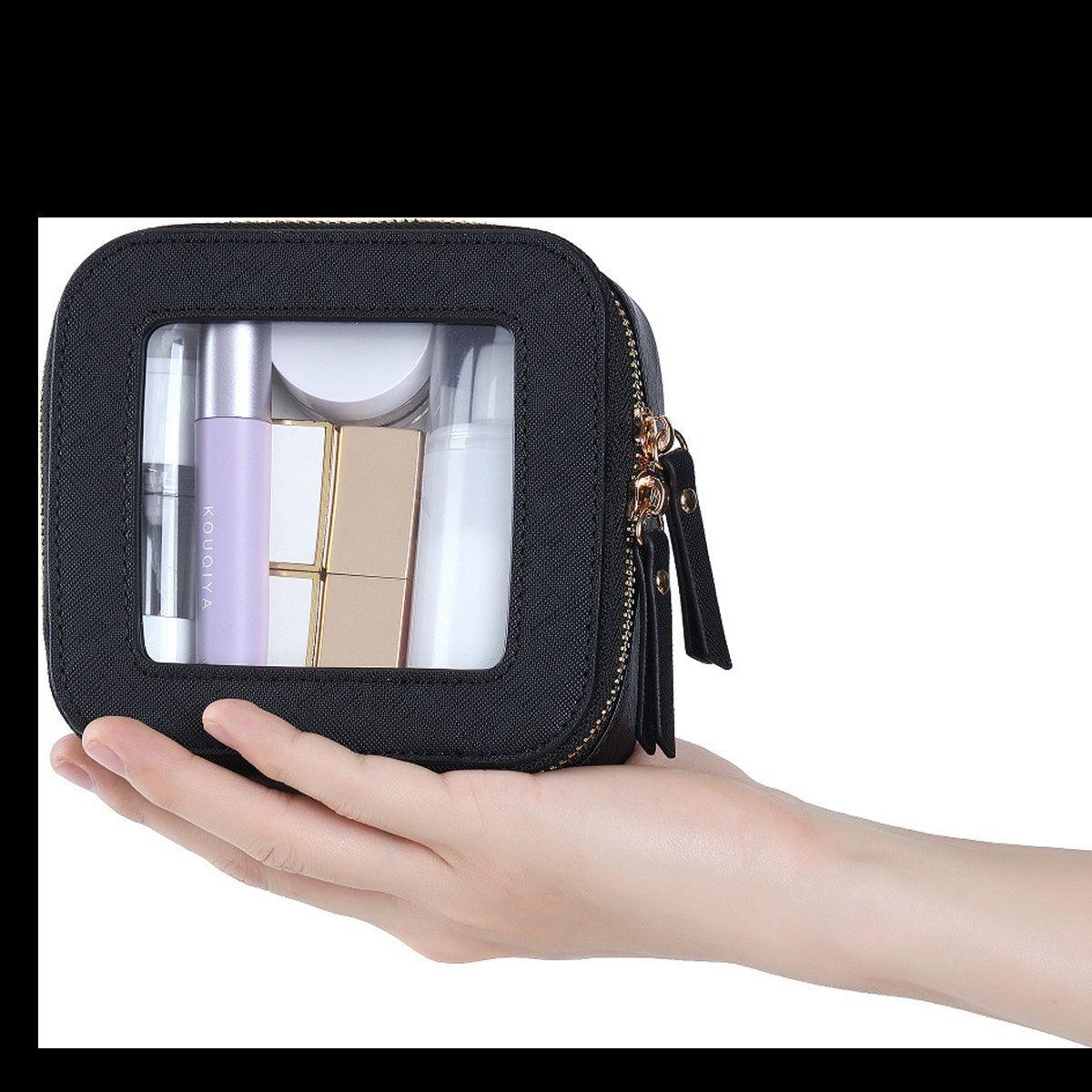 Clear Front Cosmetic Bag in Three Colours | StorageOZ