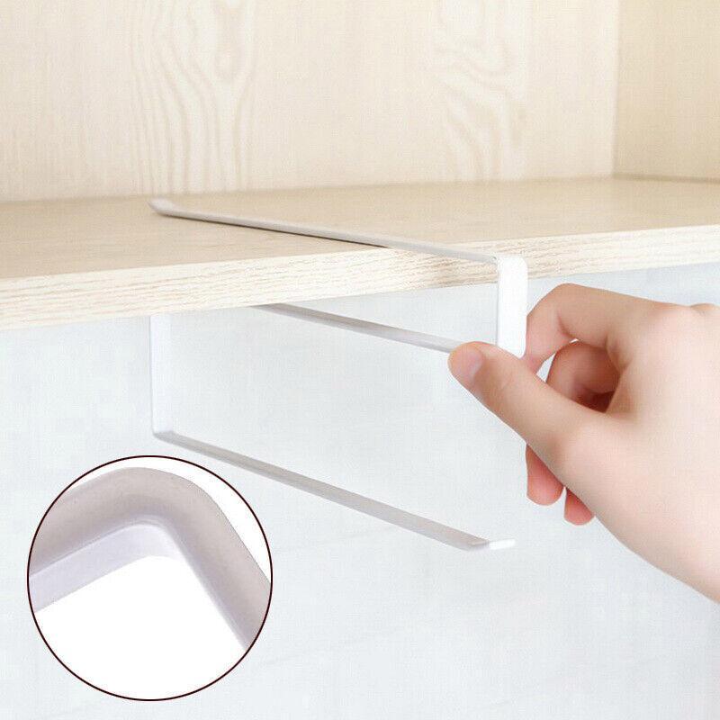 No Drill Iron Paper Towel Holder Two Colours | StorageOZ