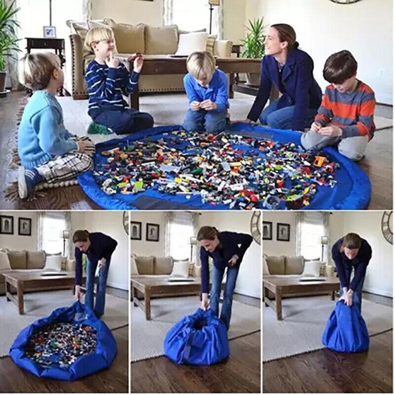 150cm Drawstring Toy Play Mat Storage Bag | StorageOZ