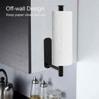 Adhesive Wall Paper Roll Holder Two Colours | StorageOZ