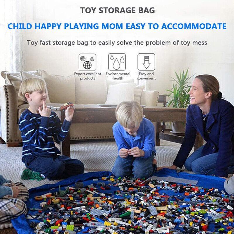150cm Drawstring Toy Play Mat Storage Bag | StorageOZ