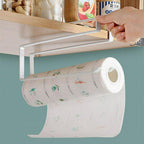 No Drill Iron Paper Towel Holder Two Colours | StorageOZ