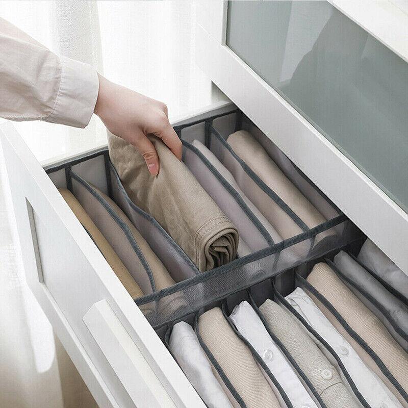 7 Grid Mesh Clothing Drawer Organiser Bag | StorageOZ