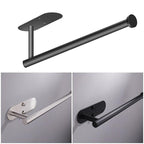 Adhesive Wall Paper Roll Holder Two Colours | StorageOZ