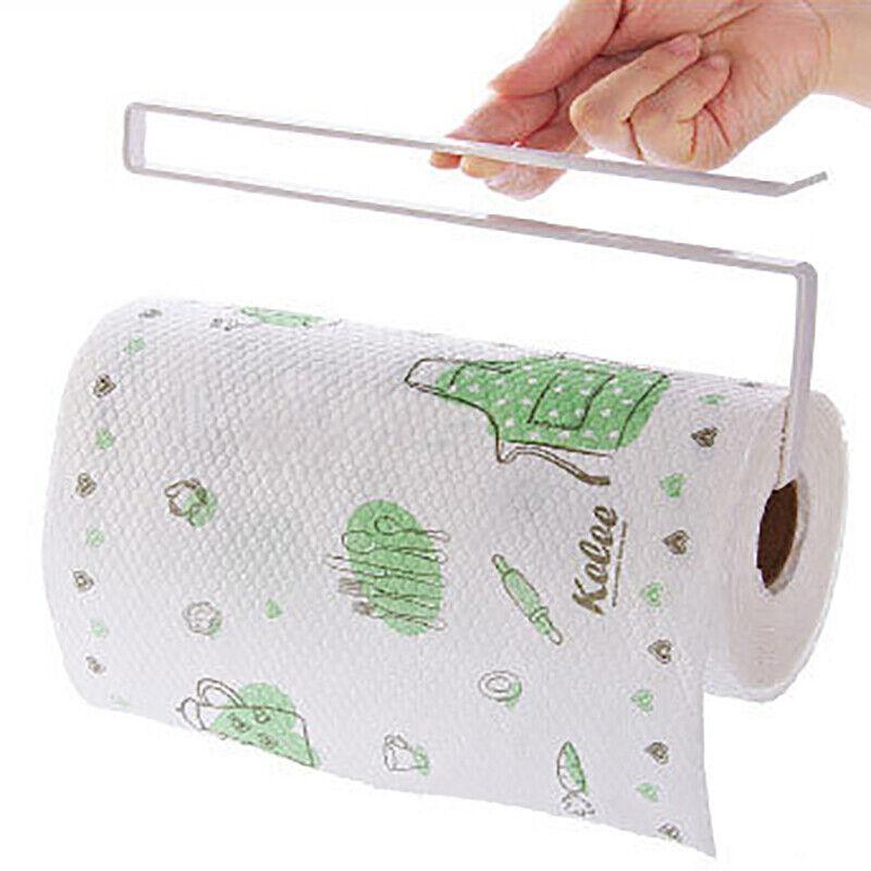 No Drill Iron Paper Towel Holder Two Colours | StorageOZ