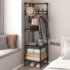 Corner Hat Coat Rack Two Colours Organiser | StorageOZ