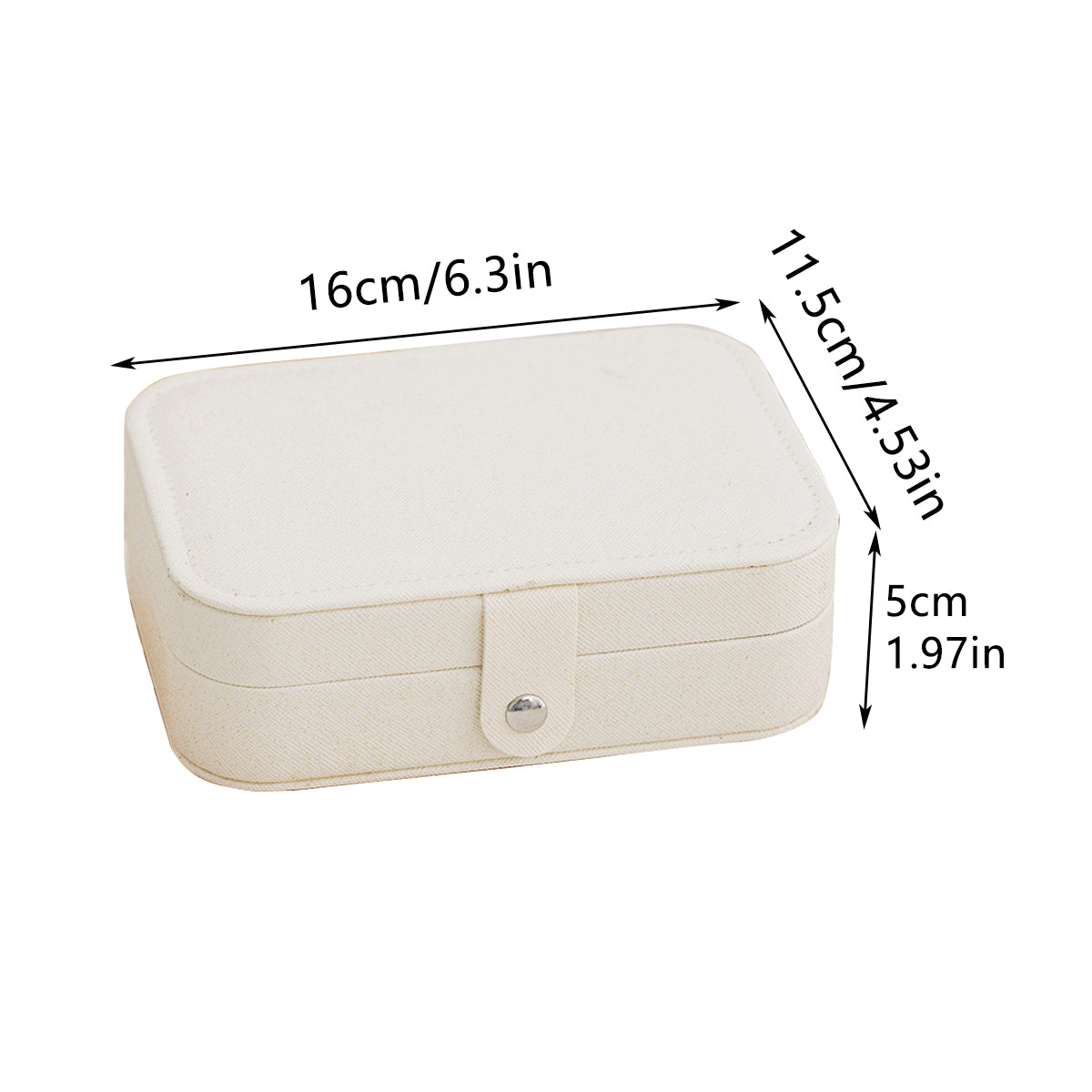 Portable Jewellery Travel Box Two Colours | StorageOZ