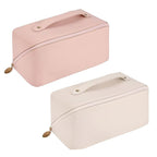 Wired Opening PU Travel Makeup Bag Two Colours | StorageOZ