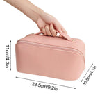 Wired Opening PU Travel Makeup Bag Two Colours | StorageOZ