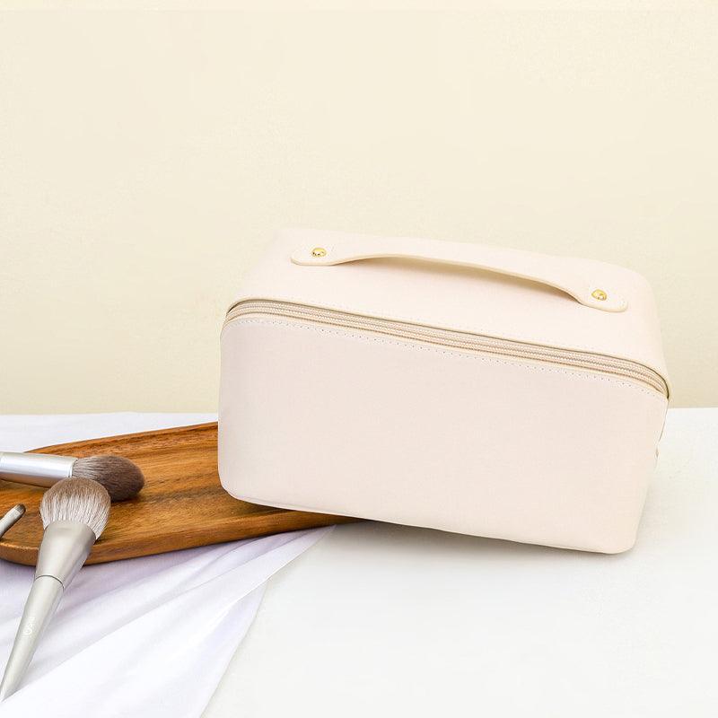 Wired Opening PU Travel Makeup Bag Two Colours | StorageOZ