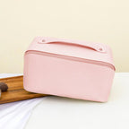 Wired Opening PU Travel Makeup Bag Two Colours | StorageOZ
