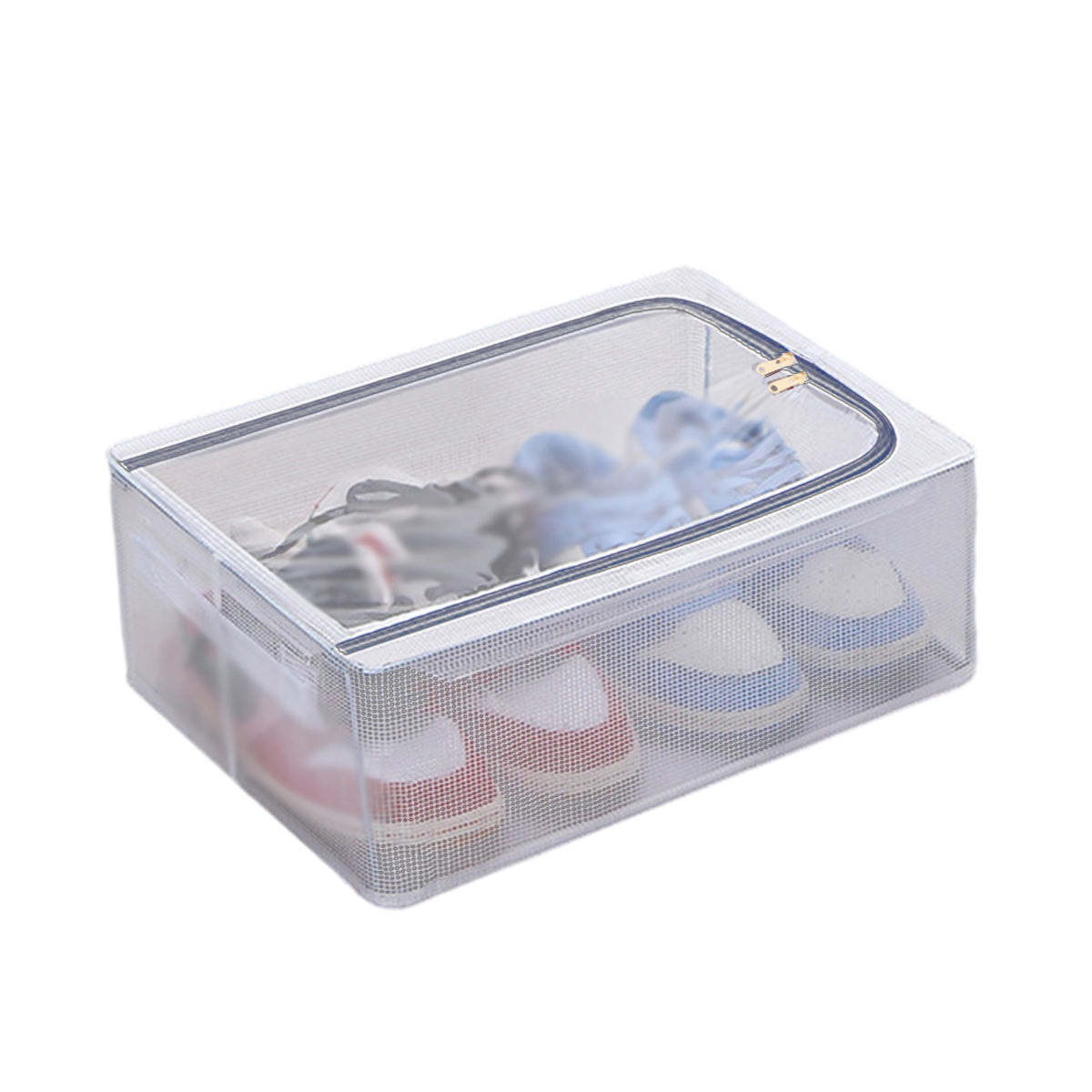 Clear Steel Frame Storage Boxes Two Sizes | StorageOZ