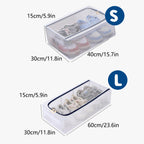 Clear Steel Frame Storage Boxes Two Sizes | StorageOZ