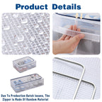 Clear Steel Frame Storage Boxes Two Sizes | StorageOZ