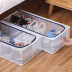 Clear Steel Frame Storage Boxes Two Sizes | StorageOZ