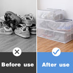 Clear Steel Frame Storage Boxes Two Sizes | StorageOZ