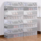 Clear Steel Frame Storage Boxes Two Sizes | StorageOZ