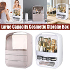 Large Cosmetic Box with Clear Cover Two Colours | StorageOZ