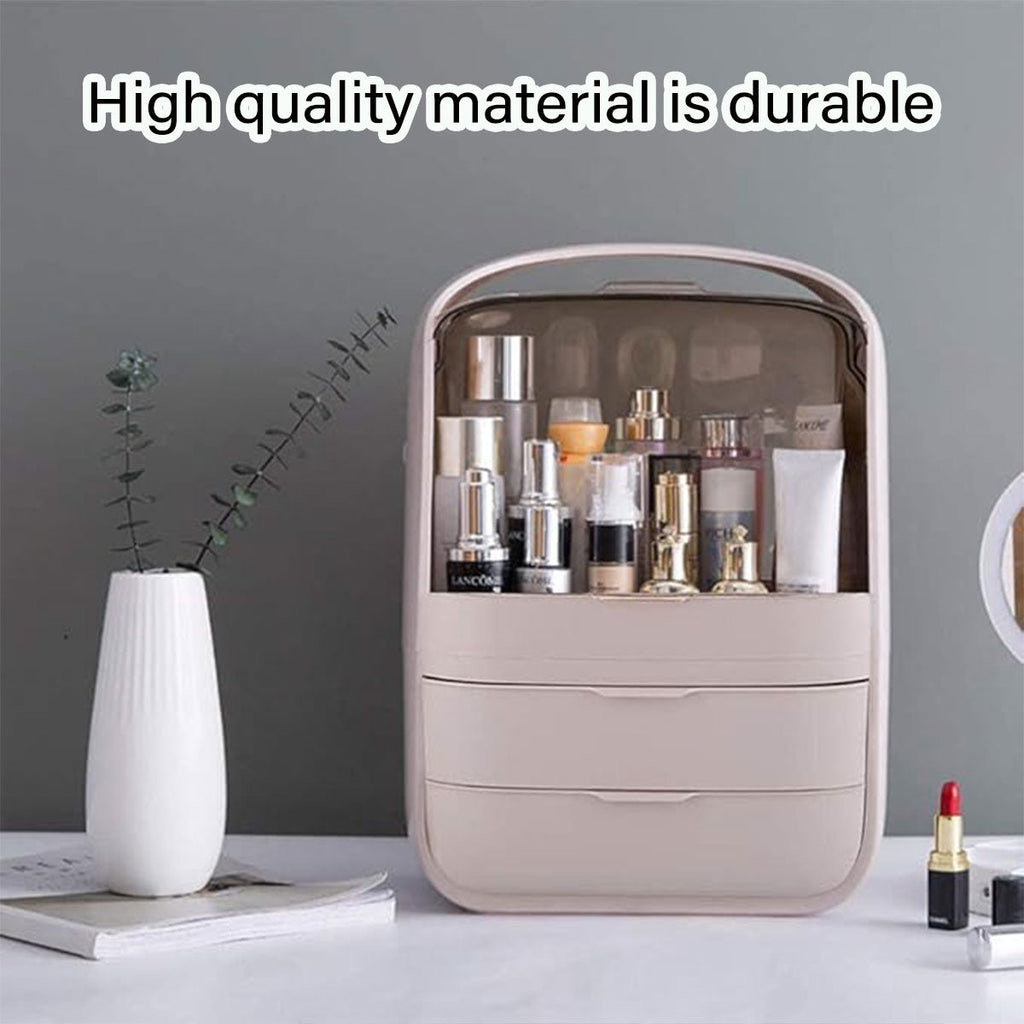 Large Cosmetic Box with Clear Cover Two Colours | StorageOZ