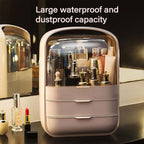 Large Cosmetic Box with Clear Cover Two Colours | StorageOZ