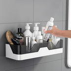 Suction Wall Drain Basket Bathroom Holder | StorageOZ