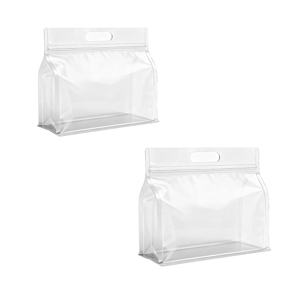 50 Pcs Zipper Bags Two Sizes Organiser Set | StorageOZ