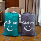 Drawstring Travel Laundry Bag Two Colours | StorageOZ