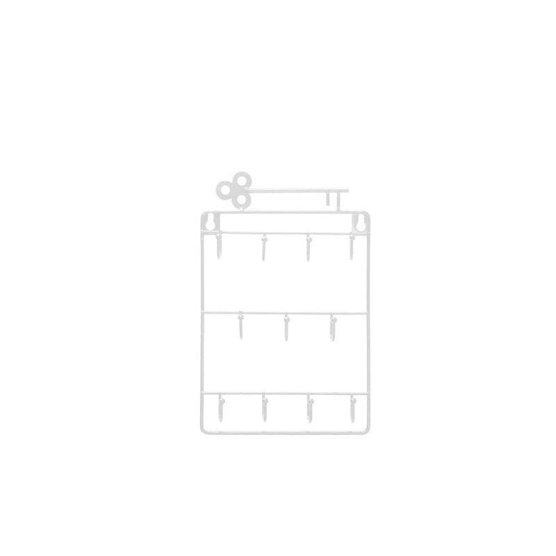 11 Hook Wire Key Storage Rack Two Colours | StorageOZ