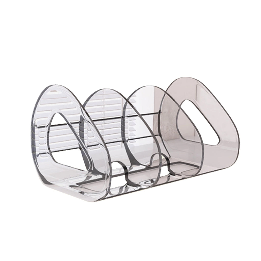 Clear Bookshelves Two Sizes Home Organiser | StorageOZ