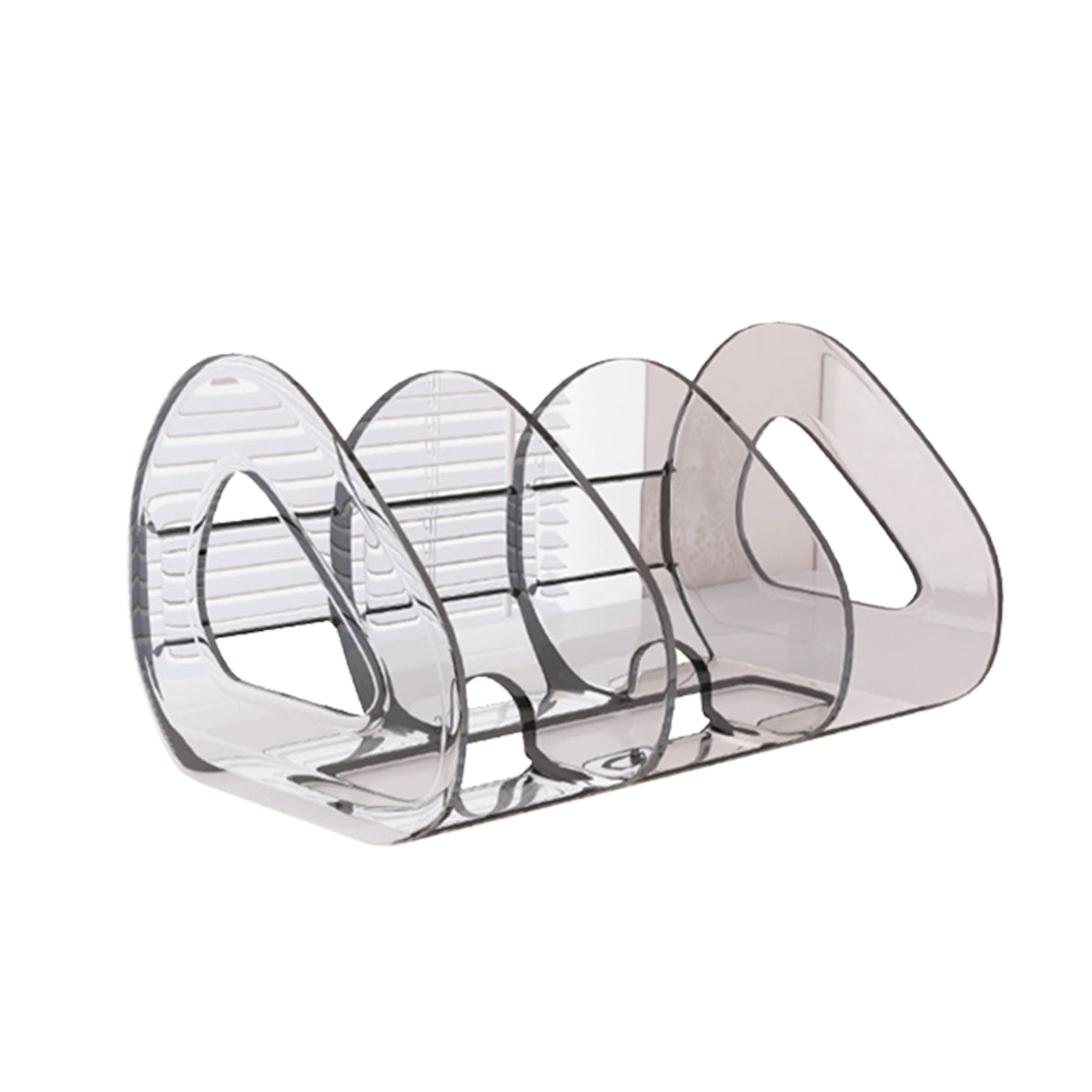Clear Bookshelves Two Sizes Home Organiser | StorageOZ