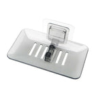Adhesive Bathroom Soap Dish Storage Rack | StorageOZ