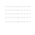 50 Pcs Steel Pegboard Hooks Four Lengths | StorageOZ